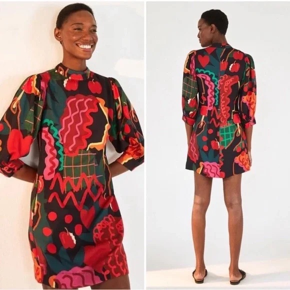 FARM Rio Dresses & Skirts - FARM Rio Lovers Apple Mini Dress Women’s size Small